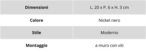 caratteristiche porta rotolo linea hashi stilhaus